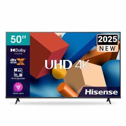 TV Hisense 50" LED Smart Vidaa 4K 50A6N