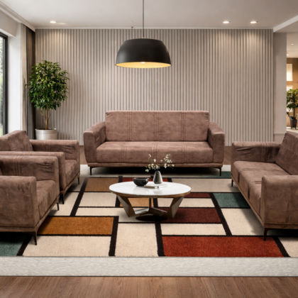 Salotto Cosy 7 posti, colore a scelta