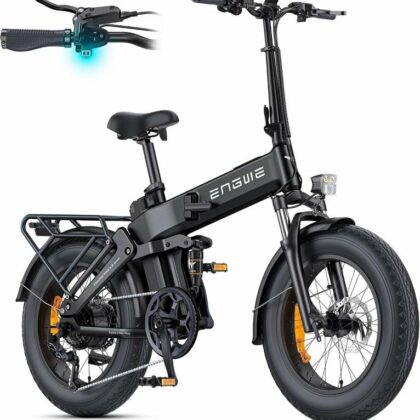 ENGWE Engine Pro 3.0 Boost – E-bike pieghevole fat (nero)