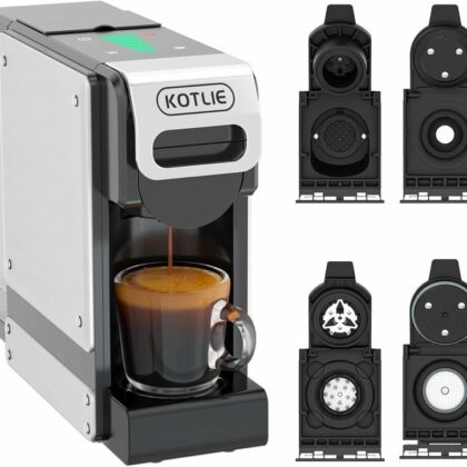 Kotlie Macchina caffè multicapsula con 4 adattatori