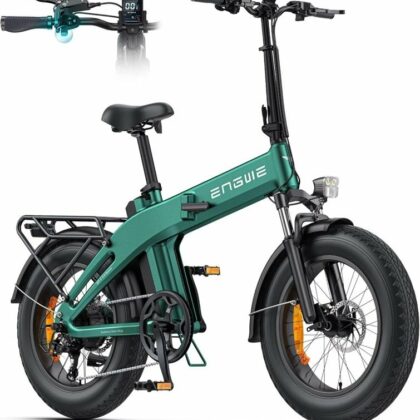 ENGWE EP-2 3.0 Boost – E-bike pieghevole fat (verde)