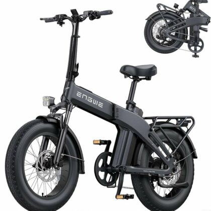 ENGWE EP-2 3.0 – E-bike pieghevole fat (grigio)