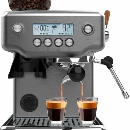 Cecotec Power Espresso Barista – Macchina espresso con macinino