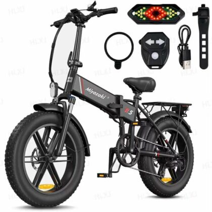 Miyazaki R5 – E-bike pieghevole fat bike 20"
