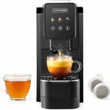 CAPXSNOB Macchina caffè 3 in 1 (capsule e cialde)
