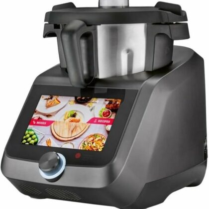 Robot da cucina con grande schermo touch
