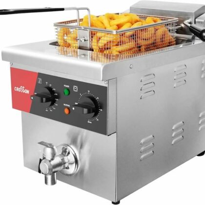 Crosson Friggitrice professionale con rubinetto