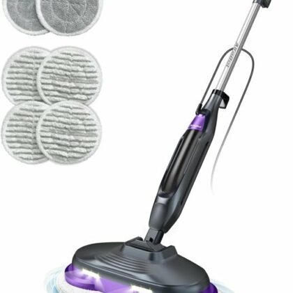 Scopa lavapavimenti rotativa elettrica