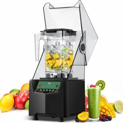Blender professionale con cofano insonorizzante