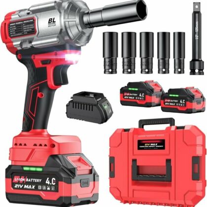 Avvitatore a massa battente 21V kit rosso