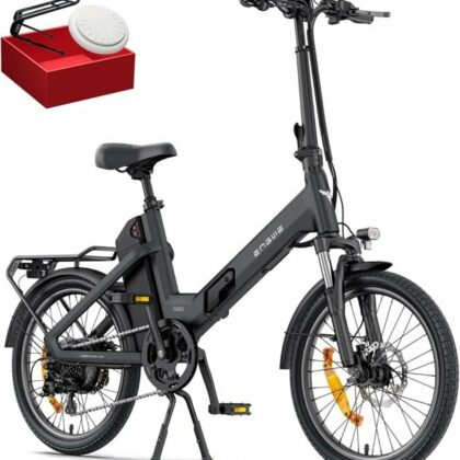 Bicicletta elettrica pieghevole urbana
