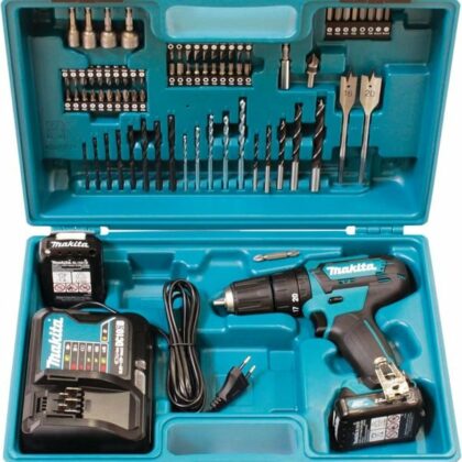 Makita HP333 12V + 74 accessori
