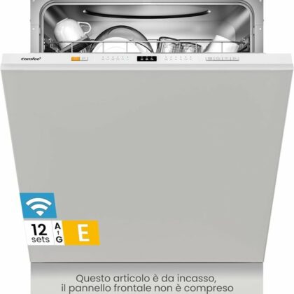 Comfee Lavastoviglie da incasso 12 coperti